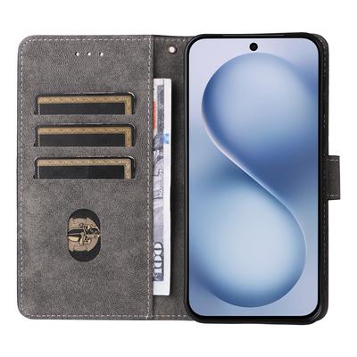 Для vivo X200 FE 5G/S30 Pro mini 5G Чехол Кошелек Блокировка RFID Кожаный чехол для телефона с подставкой и ремешком