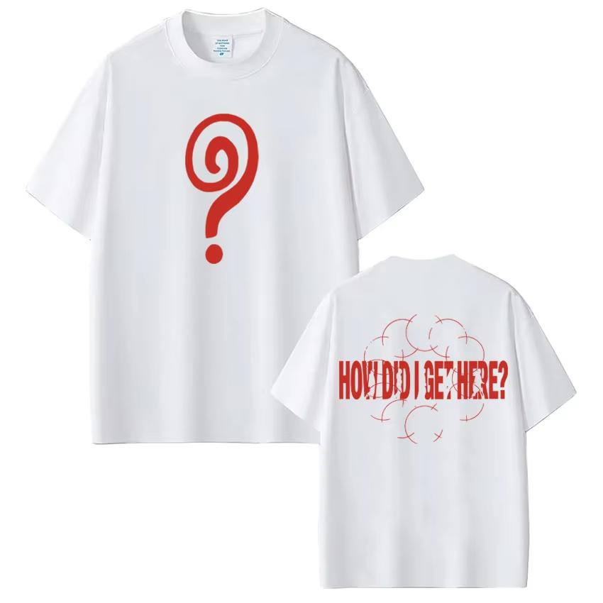 Singer Louis Tomlinson How Did I Get Here Tour 2026 Print Tshirt Men Women Hiphop Tshirt Casual pure Cottonshirs Fan Gifts