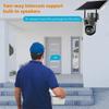 4K 8MP WIFI Солнечная уличная камера с двумя объективами PTZ HD с искусственным интеллектом Автоматическое отслеживание Безопасность CCTV Встроенный аккумулятор Беспроводное наблюдение