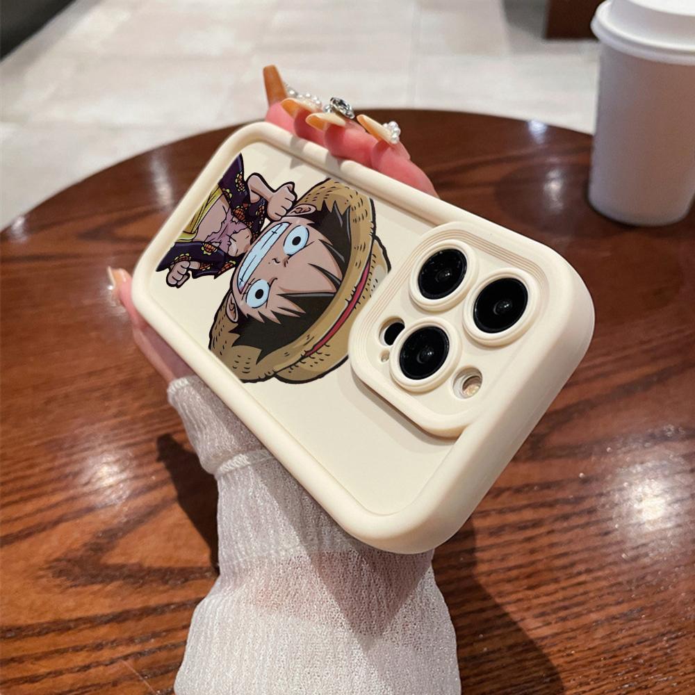 LZ28 One Piece Luffy Gear 5 силиконовый чехол для телефона SamsungA15 A35 S24 S23 Ultra S22 S21 Plus S20 FE A05 A06 A54 A55 A53 A14 M15 противоударный задний чехол
