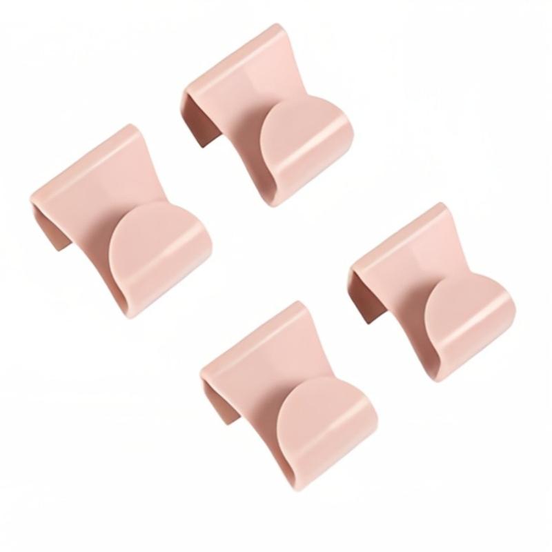 4PCS Car Glove Box Hook Universal Electric Vehicle Interior Organizer Hook Multicolor Plastic Storage Hook