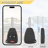 Ключ-брелок подходит для 04-09 Dodge Durango/ 05-11 Dakota/ 06-09 Ram/ 08-14 Avenger/ 07-12 Caliber Nitro/ 06-17 Wrangler/ 07-16 Compass Patriot/ 2006-2010