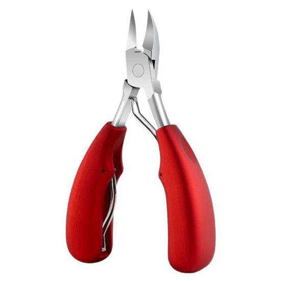 Nail Clamps Professional Thick Nail Clippers Cutters Ergonomic Design Stainless Steel Dead Skin Dirt Remover Nail Tools