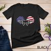 US Flag American Football Helmets Patriotic Men Women Kids Unisex T-shirt