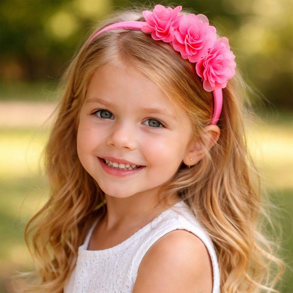 Princess Hair Band Big Flower Hairband Fashion Accessory Girl Hair Hoop Hair Accessories