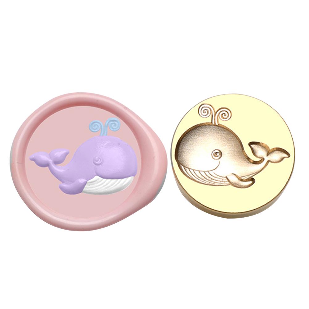 Круглая печать, медная головка, 3D рельефная эмалированная медная головка для подарка, скрапбукинга