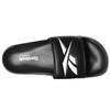 Reebok Классические шлепанцы Мягкая подошва Удобные плоские спортивные шлепанцы Унисекс сандалии Черные Белые CN0212