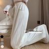 Women's High-Waist Loose Fit Straight Wide-Leg Casual Pants