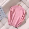 Kids Sweater 100% Merino Wool Turtleneck Children Winter Thick Wool Knitted Pullover Soft Warm Autumn Jumper Knit Tops Long Sleeve