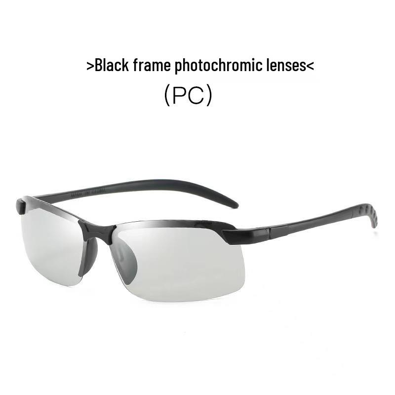 Мужские солнцезащитные очки 3043 с изменяющими цвет поляризованными линзами - зрение днем и ночью для вождения и рыбалки