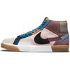 Sb Blazer Mid Mosaic Brown Skateboard Shoes DA8854-600