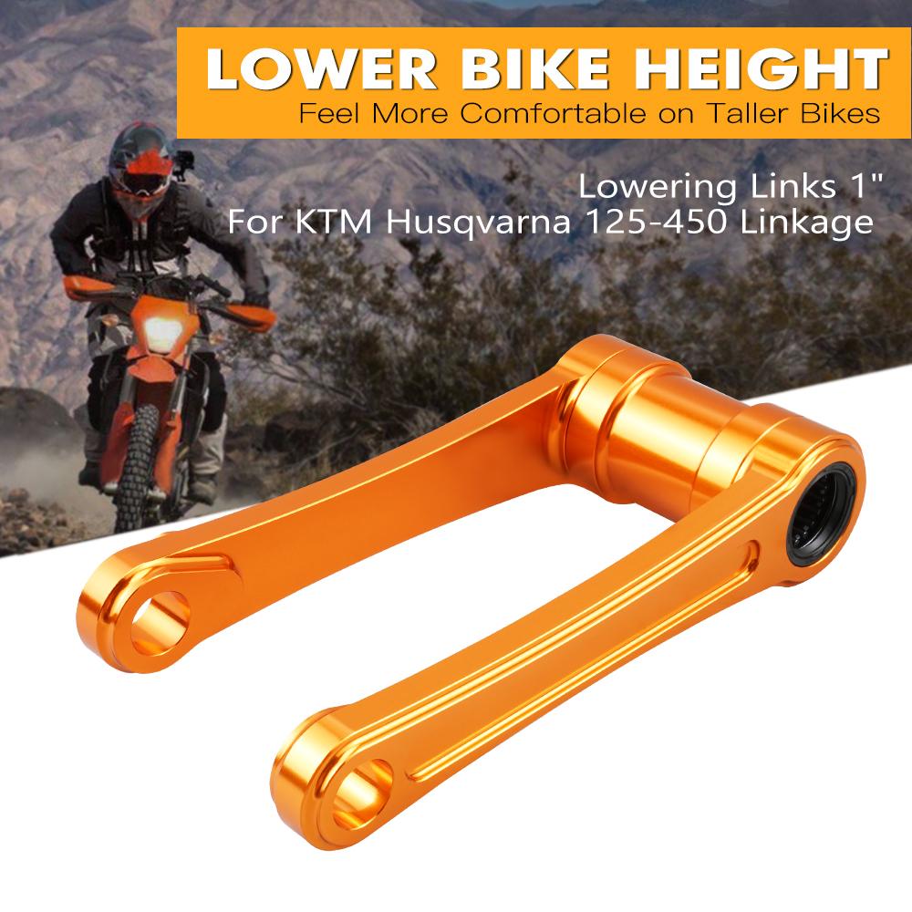 NICECNC For KTM SX 125 SX 250 SXF 250 SXF 450 SX-F 350 XC 125 250 300 XCF 250 350 450 2015 Motorcycle Lowering Link Linkage Kit