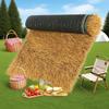 200x100см Имитация черепицы соломенной крыши Ковер для крыши Искусственная солома Имитация ковриков Декоративные для сада Для плетения жалюзи Реалистичные