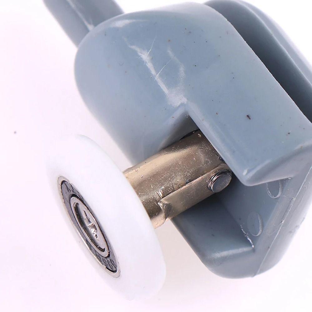 4 пары пластиковых нейлоновых роликов для душевых дверей, крепежная фурнитура для раздвижных дверей, новые роликовые колеса