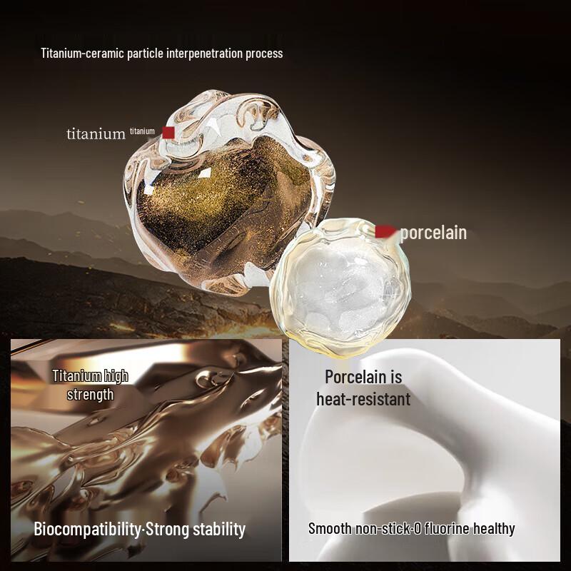 Deshrang Xiaoman Series Titanium Ceramic Non-Stick Milk Pot