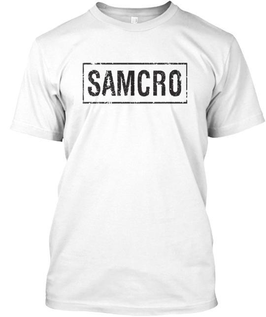 Футболка Samcro Сделано в США Размеры от S до 5XL Унисекс Футболка