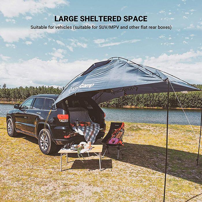 KING CAMP Compass Car Tent - Gray
