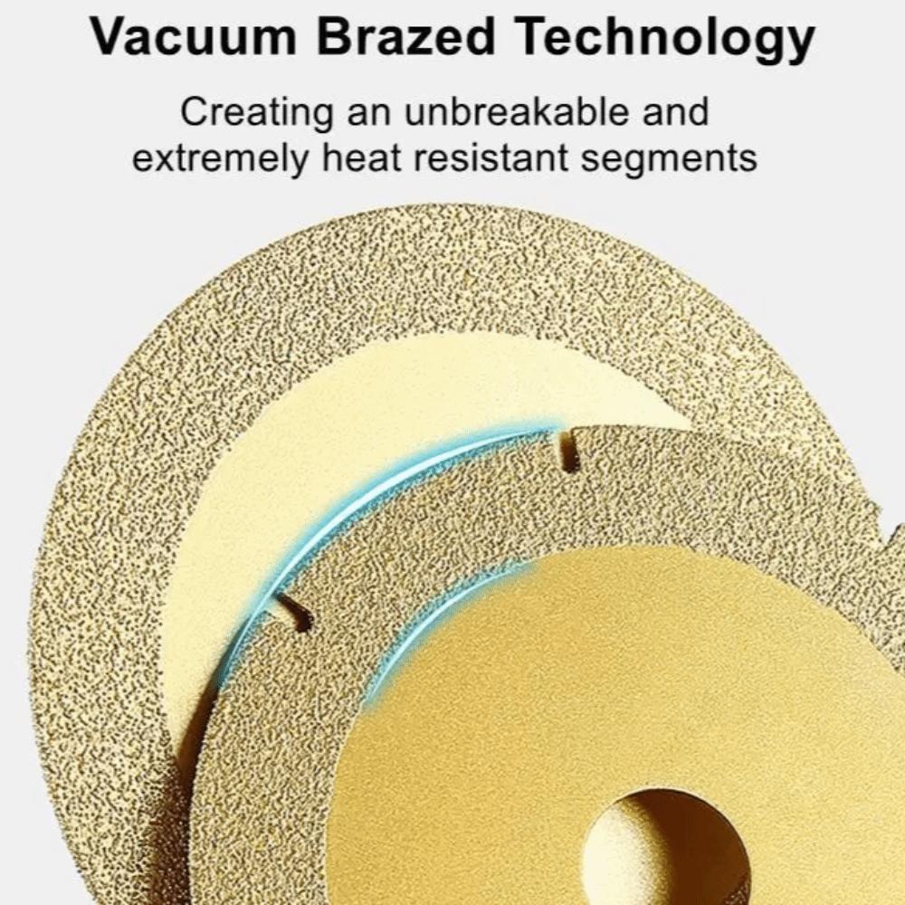 Silver/Gold Brazed Diamond Cutting Disc Diamond Sand Diamond Grinding Blade Quartz Stone Jade