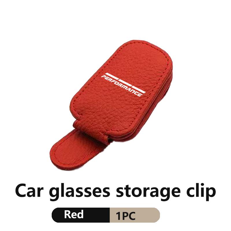 AAACE1 Car Sunglasses Holder Multifunction Glasses Clip Accessories For BMW 1 3 4 5 6 7 Series M X1 X3 Performance Alpina G20 F20