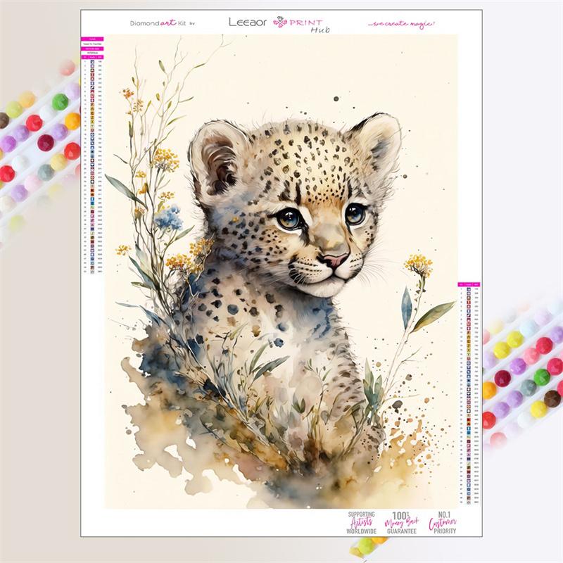 Мультфильм животное алмазная живопись милый коала панда носорог лиса лев наборы для вышивки крестом полная алмазная вышивка мозаика домашний декор подарок