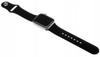 Rubber Sports Strap for Apple Watch 3 4 5 6 7 8 9 Se 42/44 Black