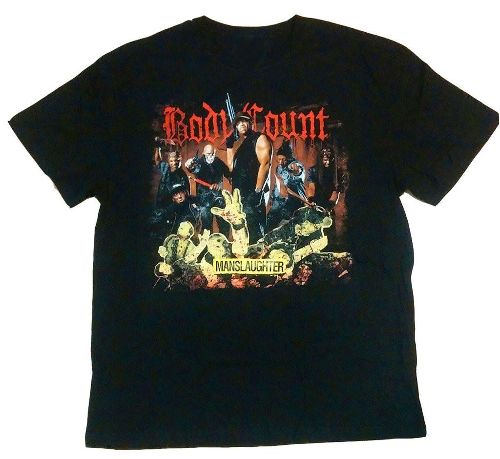 Body Count Band Music Black T-Shirt Cotton Unisex RD320
