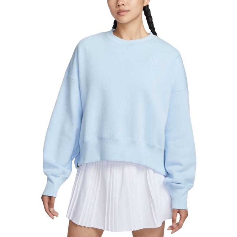 Nike COURT HERITAGE Спортивный пуловер с флисовой подкладкой, с круглым вырезом, женский IO0485-441