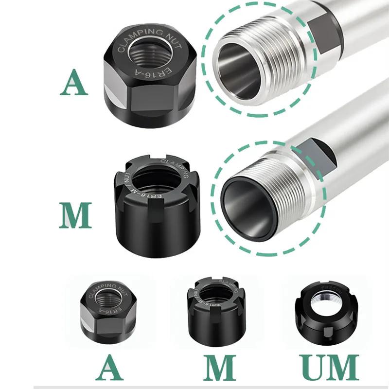 Lengthen Tool Carrier Extension Rod C6 C8 C10 C12 C16 C20 C25 C32 ER11 ER16 ER20 ER25/32 ER Collet Chuck Holder CNC Milling