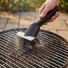 Stainless Steel Electric BBQ Cleaning Brush Double Wheel Roller Grill Brush  Household