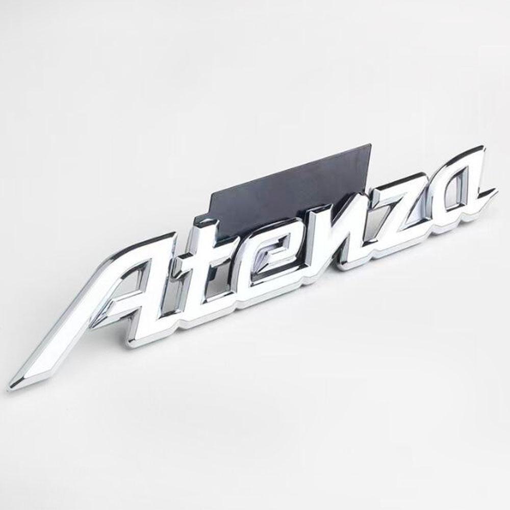 Car AXELA ATENZA 3D ABS Lettering Logo Body Styling Trunk Sticker Badge Rear Boot Emblem Auto Decorate Accessories For Mazda rtr5