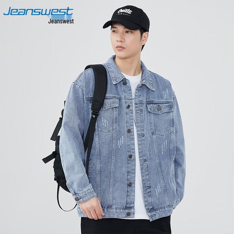 Джинсовая куртка JEANSWEST мужская свободного кроя
