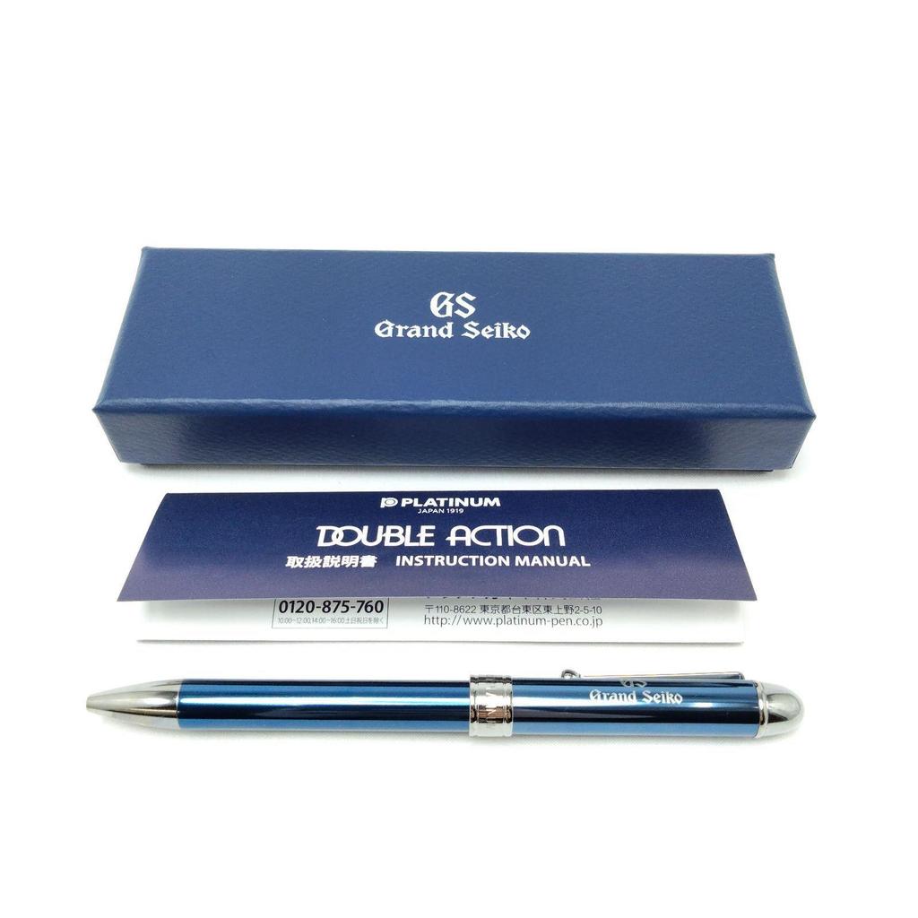 Used Grand Seiko Grand Seiko PLATINUM DOUBLE ACTION Ballpoint Pen Mechanical Pencil