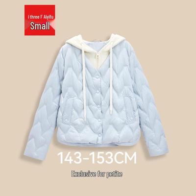 IEF Маленькая куртка из легкого пуха в корейском стиле