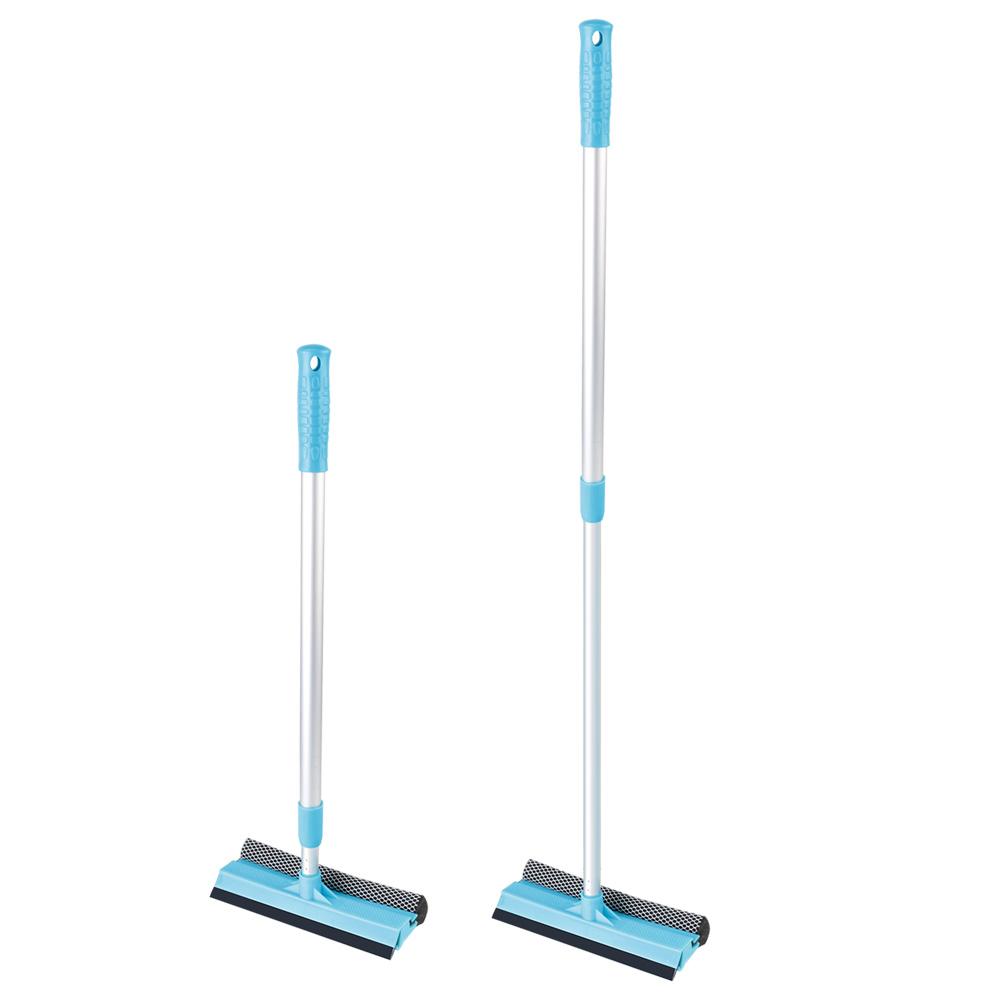 2 в 1 щетка для мытья окон, инструменты для уборки дома, стеклоочиститель, очиститель для окон, телескопический стержень, скребок, губка, регулируемая