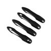 RUIQ Toyota Aqua MX Series Exterior Outer Door Handle Full Designed Exclusively for the Toyota Aqua Carbon Fiber Covers, Coverage, (Black Finish)