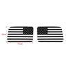 2X Rear Window Decal Decoration Sticker n Flag For 2018+ Jeep Wrangler JL