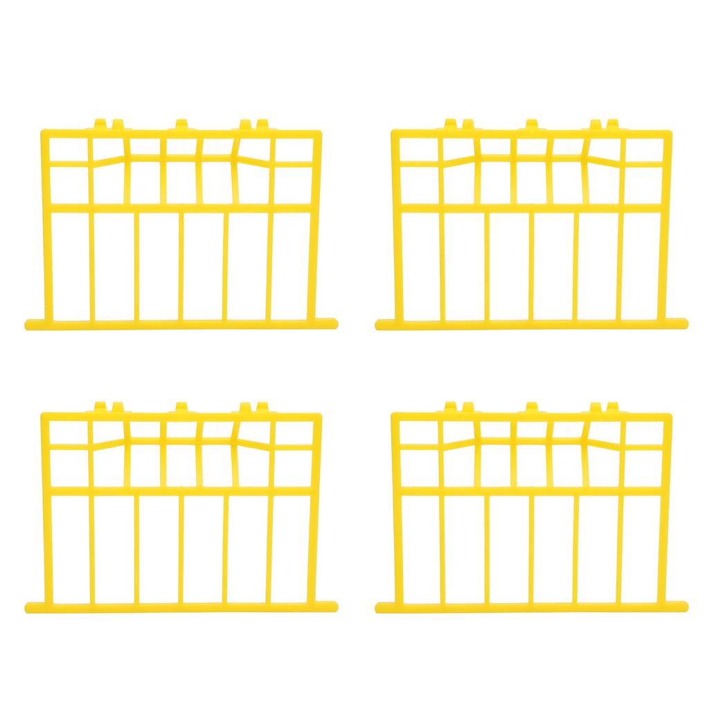 10 шт., пластиковая пружинная дверца для клетки для птиц, защита от побега, замена дверцы для маленькой клетки для перепелов