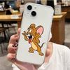 Чехол S-4 Tom and Jerry для iPhone 11 12 13 14 15 16 Pro Max Redmi A3 9A 9C 10A 10C 13C Note 9 11 Samsung S24 S21 S20 Ultra Plus A04S A05S
