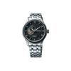 Seiko Серия Presage Механический механизм с автоподзаводом Ремешок из нержавеющей стали Мужские часы Черный SSA377J1