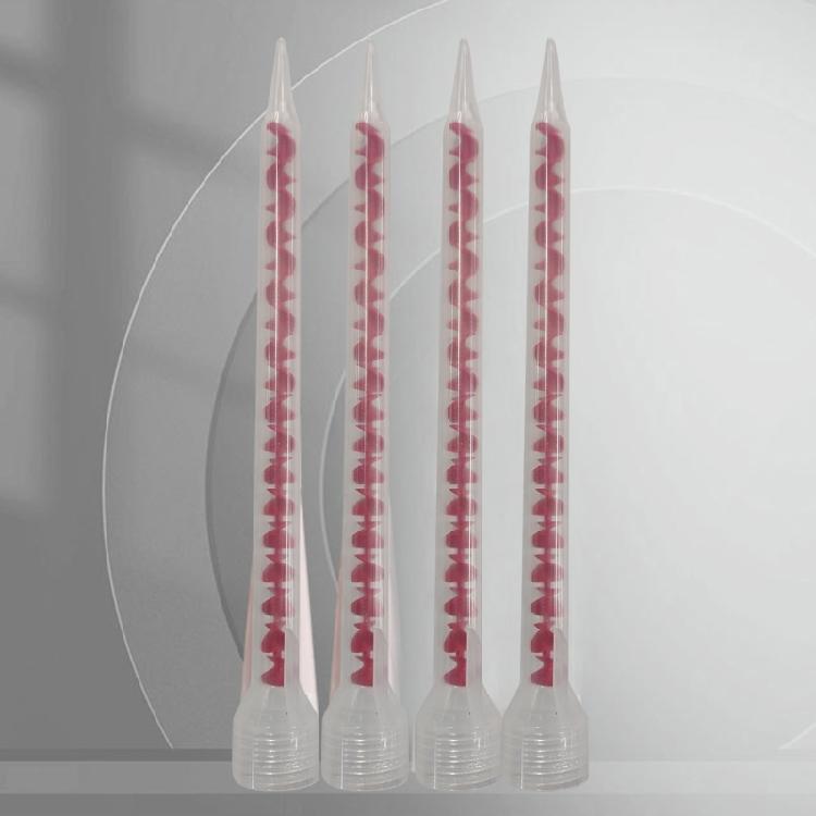 20 шт. Насадка для статического смешивания Смесительная трубка Эпоксидная смола Клей Миксер Смесительная насадка Замена для инъекционных картриджей