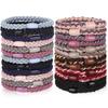 High Elastic Hair Tie Set: Braid Bands & Headbands