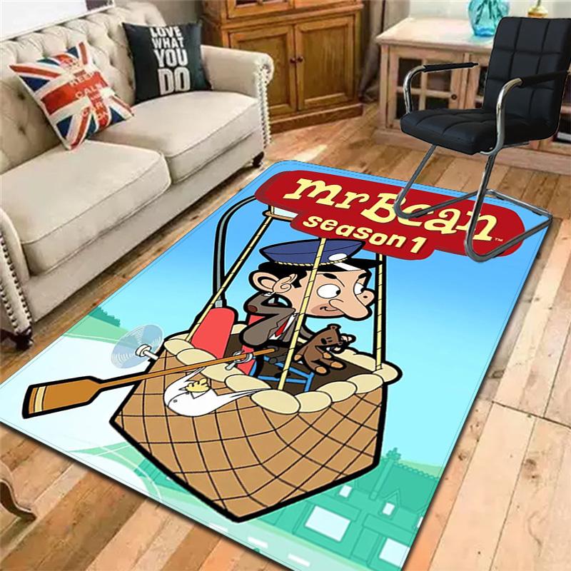 Mr. Bean Rug Floor Mat for Living Room or Bedroom Soft and Comfortable Carpet a Gift for Birthday and Holiday.NFF0928279