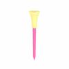 Durable 50 PCS/lot 83mm Golf Tees Outdoor Sports Golf Accessories Rubber Cushion