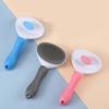 Cross-border Pet Comb Stainless Steel And Abs Material Blue/pink/grey