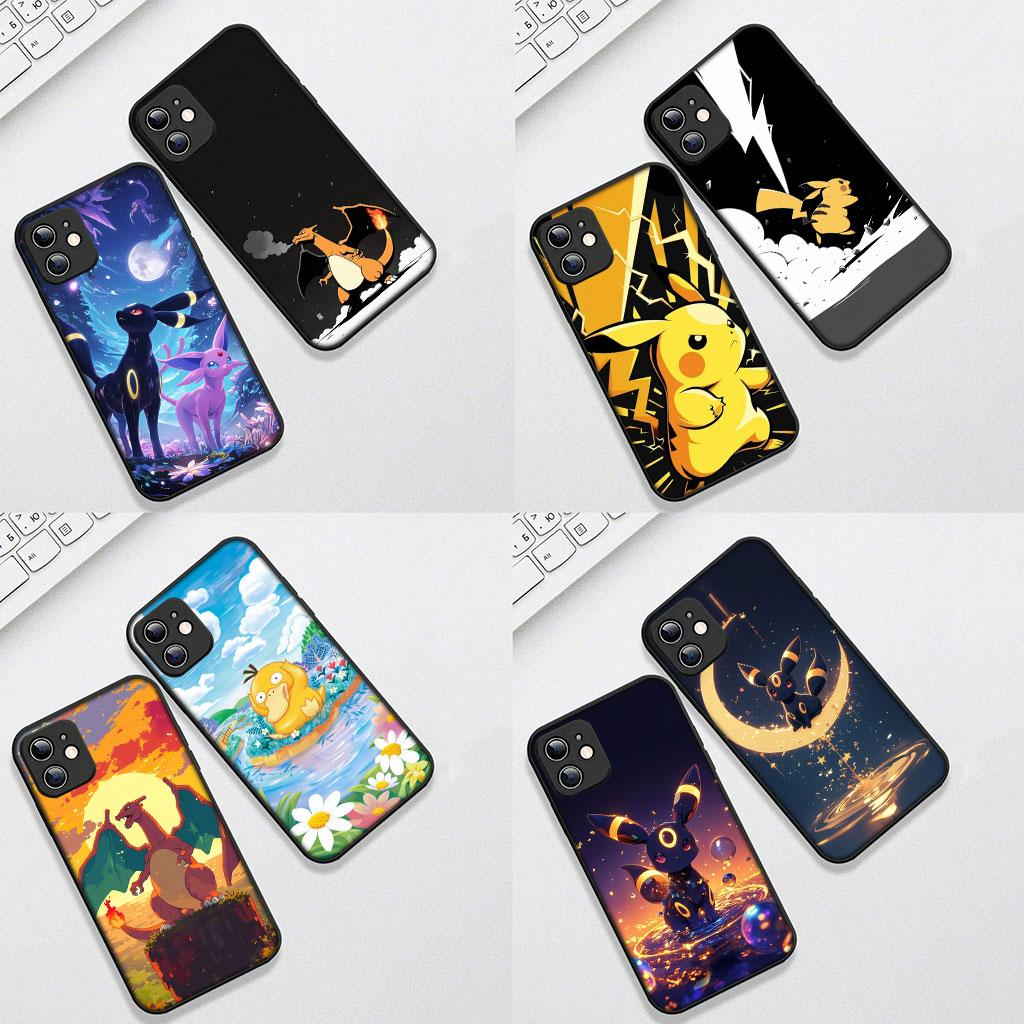 Чехол Charmander P-Pikachus P-Pokemons GO для Motorola Moto Edge 50 One 30 Fusion 40 neo Ultra Pro 20 Lite G85 G84 E15 E14