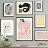 Nordic Posters And Prints Abstract Figure Lines Girl Curve Geometry Wall Art Canvas Painting Wall Pictures For Living Room Decor