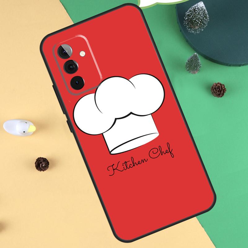 Cooking Chef Case For Samsung Galaxy A55 A35 A25 A15 A51 A71 A12 A32 A52 A13 A33 A53 A54 A34 A14 Cover