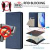 Rfid Blocking Leather Phone Case For Funda Xiaomi 15T 15T Pro 25069PTEBG 2506BPN68G Magnetic Wallet Flip Card Slot Cover