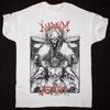 Белая футболка с концертом группы Napalm Death Хлопок S-234XL.webp