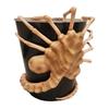 Ведро для попкорна Yousheng 3D Facehugger, большая емкость, портативная, прочная, металлическая, контейнер для попкорна, подарок для фанатов научно-фантастических фильмов ужасов